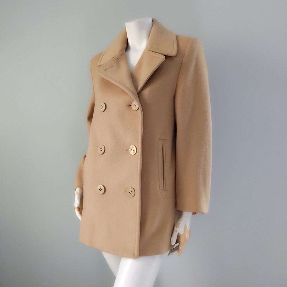 Vintage Talbot's Camel Wool Peacoat